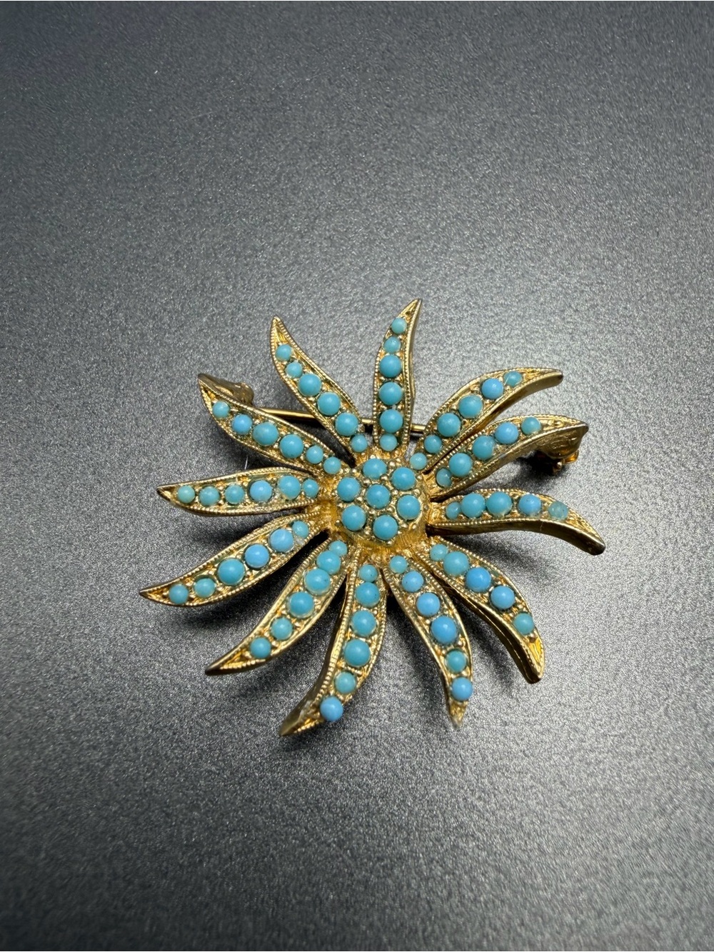 Vintage Marcel Boucher Brooch Floral #56sb